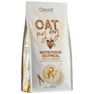 Oat My Day - Ябълки с Канела 200 гр | OstroVit