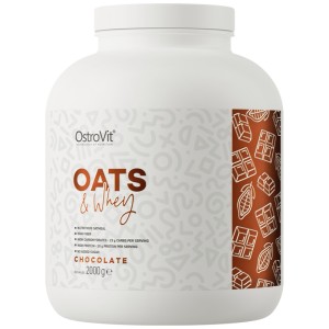 Oats & Whey - Шоколад 2000 гр | OstroVit Oats & Whey - Шоколад 2000 гр | OstroVit
