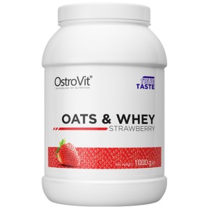 Oats & Whey - Ягода 1000 гр | OstroVit Oats & Whey - Ягода 1000 гр | OstroVit