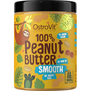 100% Peanut Butter Smooth 1000 гр | OstroVit