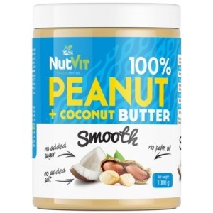 100% Peanut + Coconut Butter 1000 гр | OstroVit