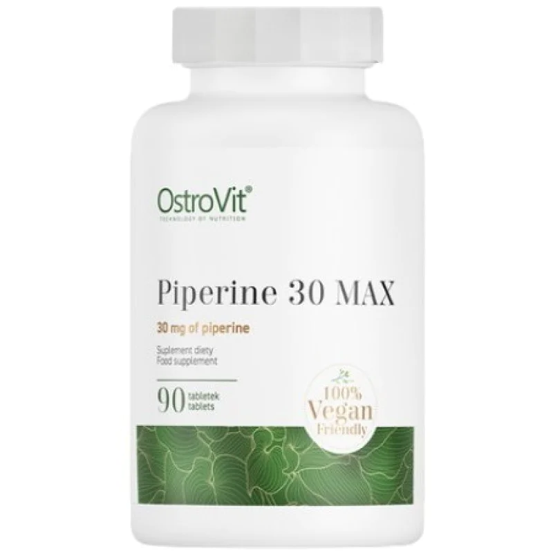 Piperine 30 Max 90 таблетки | OstroVit Piperine 30 Max 90 таблетки | OstroVit