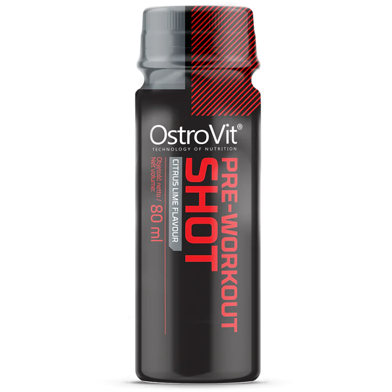 Pre-Workout Shot 20x80 мл | OstroVit Pre-Workout Shot 20x80 мл | OstroVit