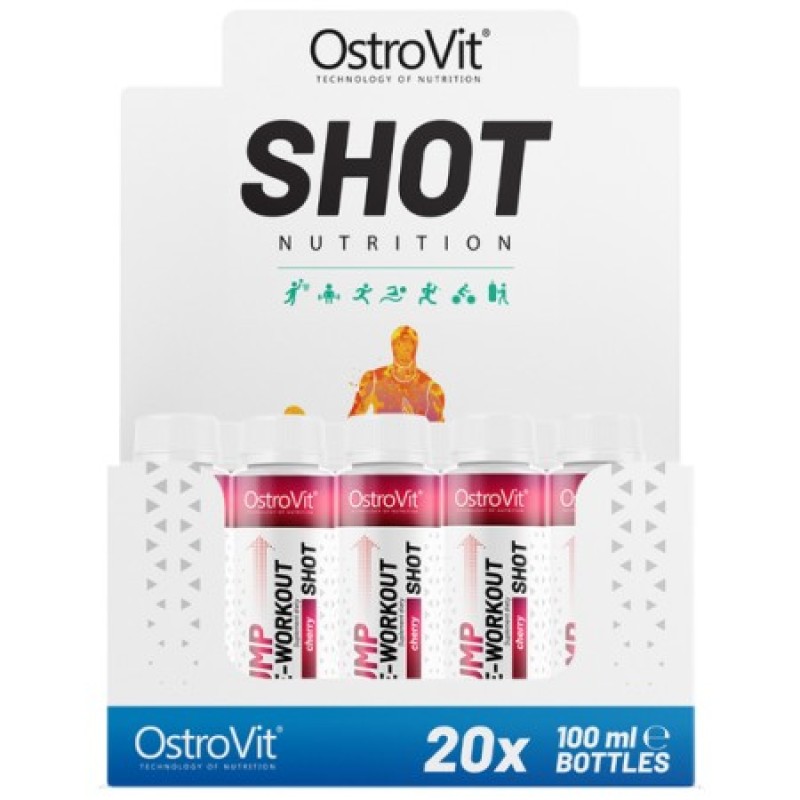 Pump Pre-Workout Shot 20 x 100 мл | OstroVit