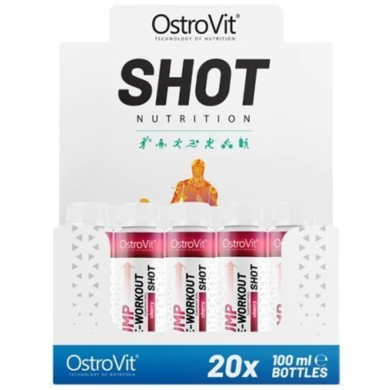 Pump Pre-Workout Shot 20 x 100 мл | OstroVit Pump Pre-Workout Shot 20 x 100 мл | OstroVit
