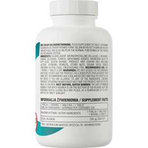 Selenium 200 мкг 220 таблетки | OstroVit