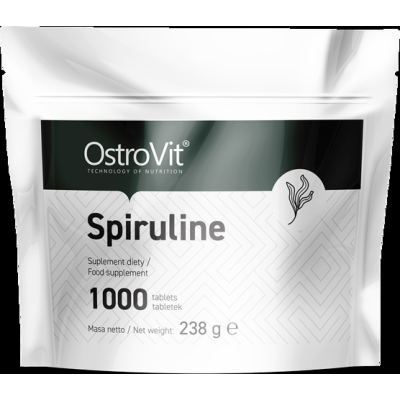 Spiruline 1000 таблетки | OstroVit Spiruline 1000 таблетки | OstroVitПодпомага процесите на почистване на тялото от тежки метали
Помага за укрепване на имунната система
Притежава алкализиращи ефекти върху тялото
Помага за понижаване на кръвн Spiruline 1000 таблетки | OstroVit Подпомага процесите на почистване на тялото от тежки метали Помага за укрепване на имунната система Притежава алкализиращи ефекти върху тялото Помага за понижаване Spiruline 1000 таблетки | OstroVit Подпомага процесите