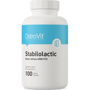 Stabilolactic Lactase enzyme 4500 FCC 100 таблетки | OstroVit
