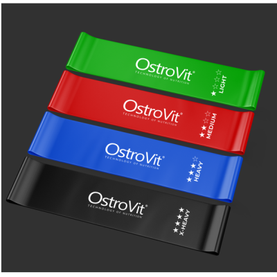 Training Bands 4 бр. | OstroVit Удобни и лесни за пренасяне Повишават качеството на извършеното упражнение За изграждане на по-големи и силни мускули Повишават гъвкавостта на тялото Ластици за Тренировк Training Bands 4 бр. | OstroVit Удобни и лесни за пр