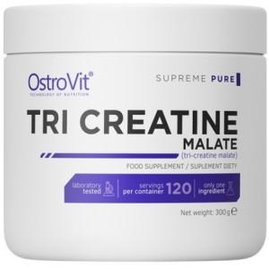 Tri Creatine Malate Powder 300 гр | OstroVit Tri Creatine Malate Powder 300 гр | OstroVit