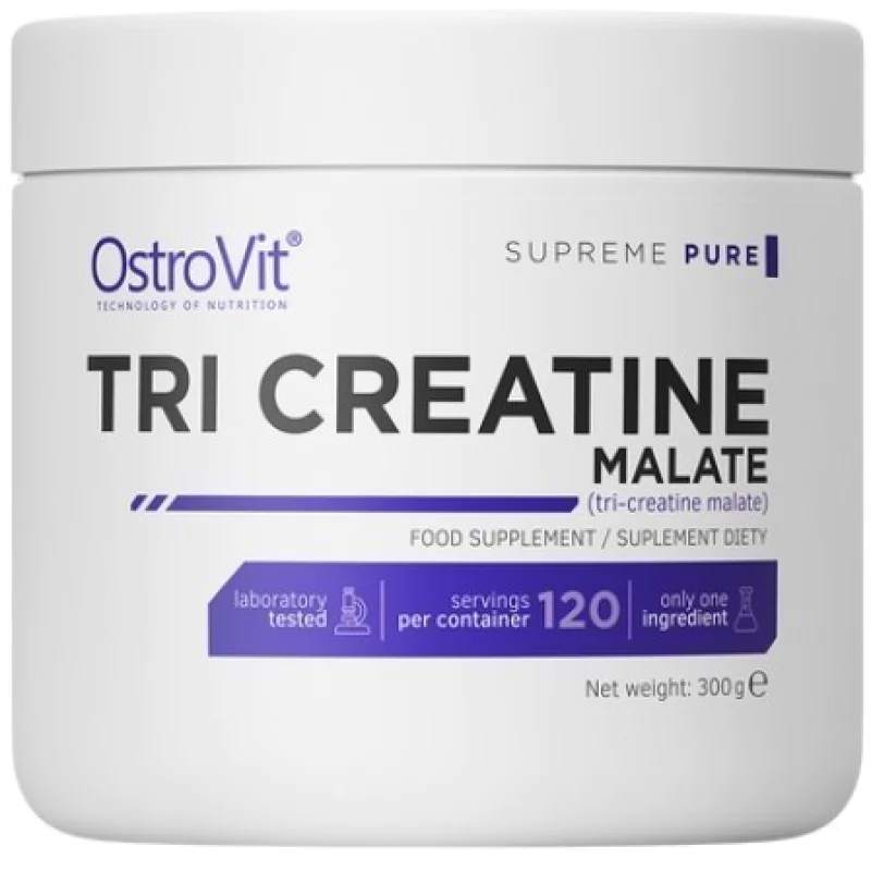 Tri Creatine Malate Powder 300 гр | OstroVit Tri Creatine Malate Powder 300 гр | OstroVit