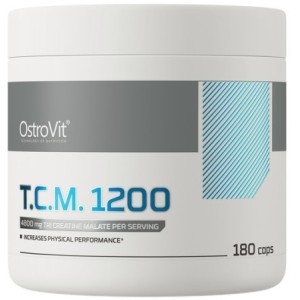 Tri Creatine Malate T.C.M. 1200 180 капсули | OstroVit