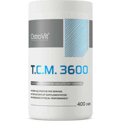 Tri Creatine Malate T.C.M. 1200 400 капсули | OstroVit