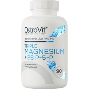 Triple Magnesium + B6 P-5-P 90 капсули | OstroVit