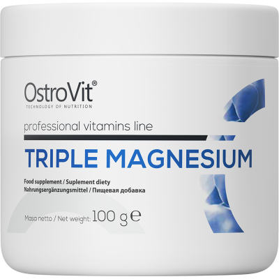 Triple Magnesium Powder 100 гр | OstroVit Triple Magnesium Powder 100 гр | OstroVit