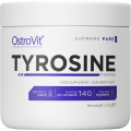 Pure L-Tyrosine Powder 210 гр | Ostrovit Подобрява настроението, като насърчава производството на допамин (хормонът на удоволствието и щастието) Намалява ефектите от физическа и умствена умора след тежка физичес Pure L-Tyrosine Powder 210 гр | Ostrovit По