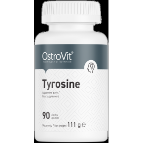 Tyrosine 500 мг 90 таблетки | OstroVit Подкрепа за мозъчните трансмитери Подпомага действието на щитовидната жлеза Подобрява настроението Ви Тирозин 500 мг на таблетки е на топ цена от OstroVit  Tyrosine 500 мг 90 таблетки | OstroVit Подкрепа за мозъчните