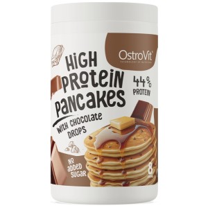 High Protein Pancakes - Шоколад 400 гр | OstroVit High Protein Pancakes - Шоколад 400 гр | OstroVit