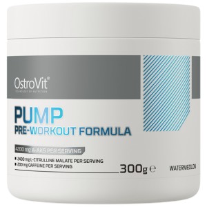 PUMP Pre-Workout Formula - Лимон 300 гр | OstroVit