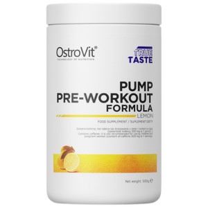 PUMP Pre-Workout Formula - Лимон 500 гр | OstroVit