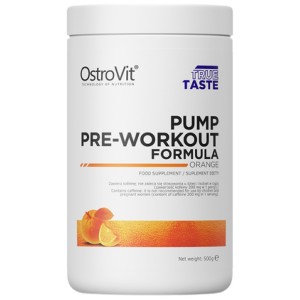 PUMP Pre-Workout Formula - Портокал 500 гр | OstroVit