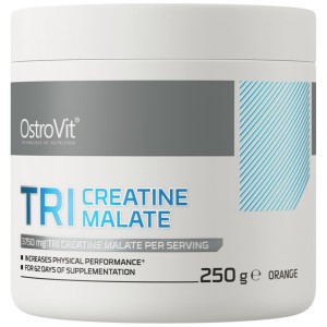 Tri Creatine Malate Powder - Портокал 250 гр | OstroVit Tri Creatine Malate Powder - Портокал 250 гр | OstroVit