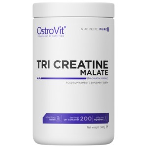 Tri Creatine Malate Powder - Неовкусен 500 гр | OstroVit Tri Creatine Malate Powder - Неовкусен 500 гр | OstroVit