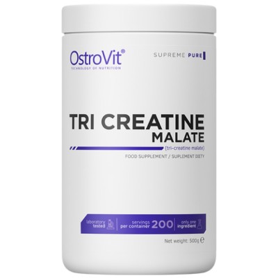Tri Creatine Malate Powder - Неовкусен 500 гр | OstroVit