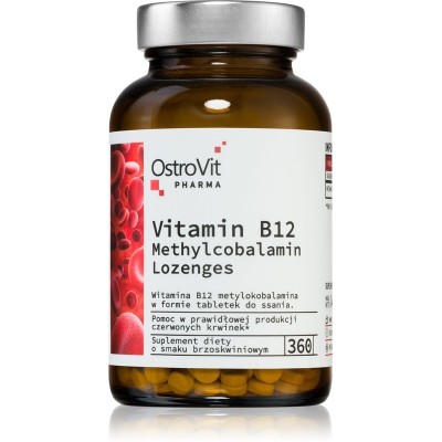 Vitamin B12 Methylcobalamin 360 подезични таблетки | OstroVit