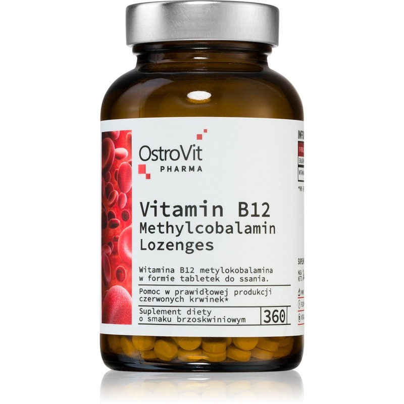 Vitamin B12 Methylcobalamin 360 подезични таблетки | OstroVit