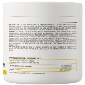Vitamin C 1000 250 капсули | OstroVit