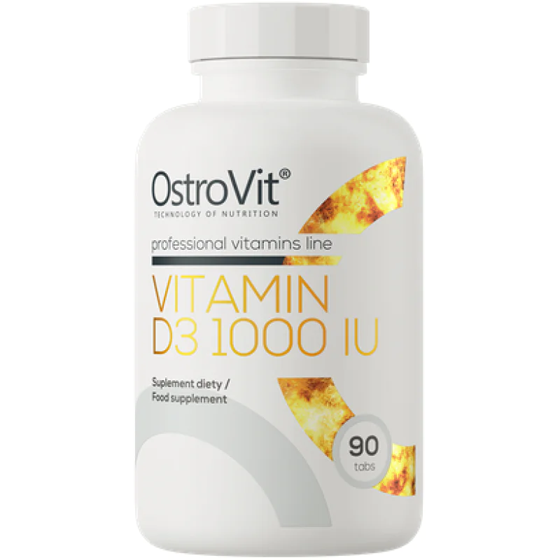 Vitamin D3 1000 IU 90 таблетки | OstroVit Vitamin D3 1000 IU 90 таблетки | OstroVit