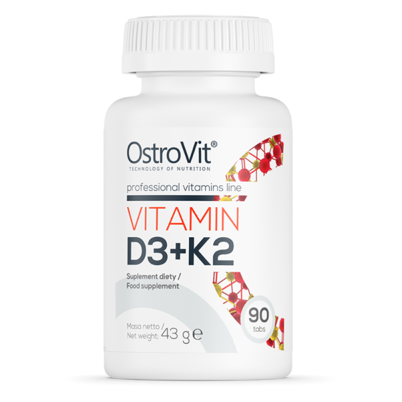 Vitamin D3+K2 90 таблетки | OstroVit