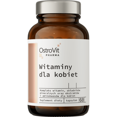Vitamins for Women 60 капсули | OstroVit Vitamins for Women 60 капсули | OstroVit