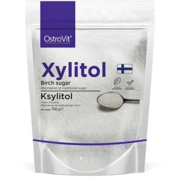 Xylitol (Ксилитол) 750 гр | OstroVit Отлична алтернатива на традиционната захар Препоръчва се за хора с диабет Осигурява 60% по-малко калории от захарозата Може да се подлага на термична обработка Нисък Xylitol (Ксилитол) 750 гр | OstroVit Отлична алтерна