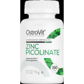 Zinc Picolinate 15 мг 150 таблетки | OstroVit Допринася за здрава кожа, коса и нокти Необходим за здрава имунна система Високо абсорбираща се премиум форма на цинк Мощен антиоксидант Без захар, сол, ниш Zinc Picolinate 15 мг 150 таблетки | OstroVit Доприн