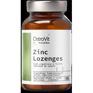 Zinc + Vitamin C 90 таблетки за смучене | OstroVit