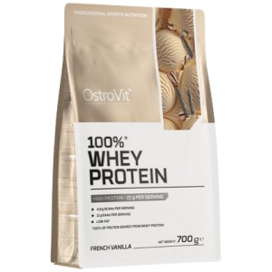 100% Whey Protein - Френска ванилия 700 гр | OstroVit