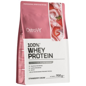 100% Whey Protein - Ягодов крем 700 гр | OstroVit