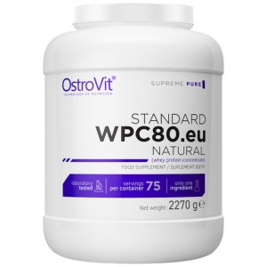 WPC80.eu Whey Protein Concentrate - Неовкусен 2270 гр | OstroVit