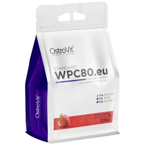 WPC80.eu Whey Protein Concentrate - Ягодов крем 2270 гр | OstroVit
