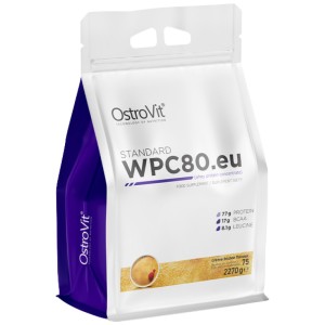 WPC80.eu Whey Protein Concentrate - Крем брюле 2270 гр | OstroVit