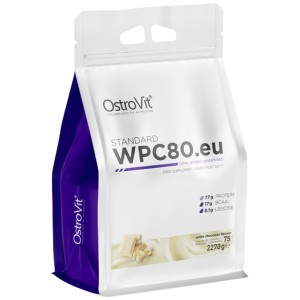 WPC80.eu Whey Protein Concentrate - Бял шоколад 2270 гр | OstroVit