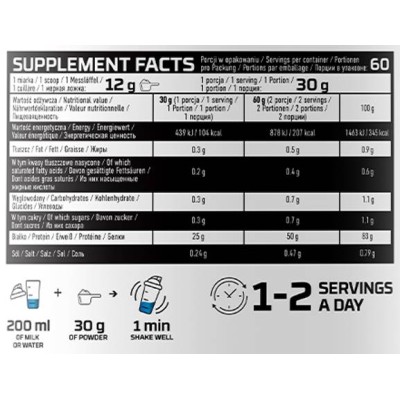 Whey Protein Isolate - Горски плодове 1800 гр | OstroVit