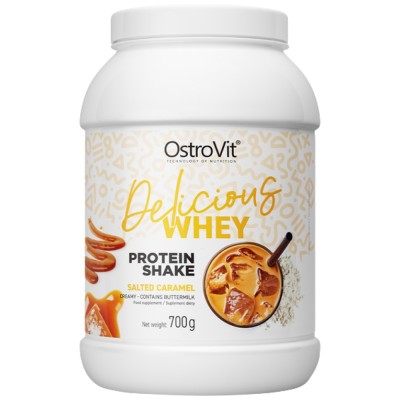 Whey Licious Protein Shake - Солен карамел 700 гр | OstroVit Whey Licious Protein Shake - Солен карамел 700 гр | OstroVit
