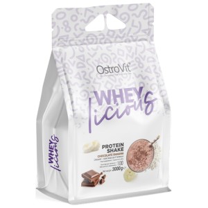 Whey Licious Protein Shake - Шоколад с банан 3000 гр | OstroVit Whey Licious Protein Shake - Шоколад с банан 3000 гр | OstroVit
