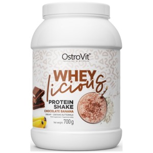 Whey Licious Protein Shake - Шоколад с банан 700 гр | OstroVit Whey Licious Protein Shake - Шоколад с банан 700 гр | OstroVit