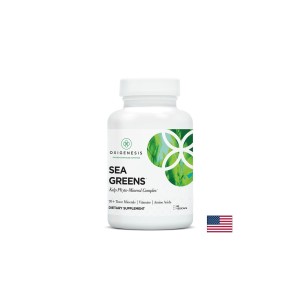 Фитоминерален комплекс + Келп Sea Greens, 60 капсули | Oxigenesis