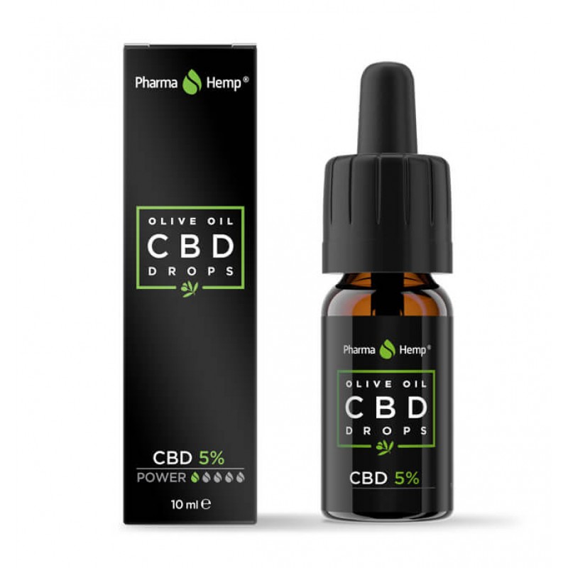 CBD Oil 500 мг с маслиново масло 10 мл | Pharma Hemp