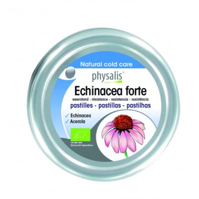 Echinacea Forte Бонбони 45 гр | Physalis Умора Недоспиване Стрес Натоварване Лоши метеорологични условия Вируси, грип, простуда Какво знаем за Ехинацея Форте Био Бонбони на Physalis? Ph Echinacea Forte Бонбони 45 гр | Physalis Умора Недоспиване Стрес Нато
